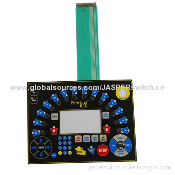 Membrane Keyboard with 95% RH Humidity and 100mA at 30V DC, 1W Current Rating